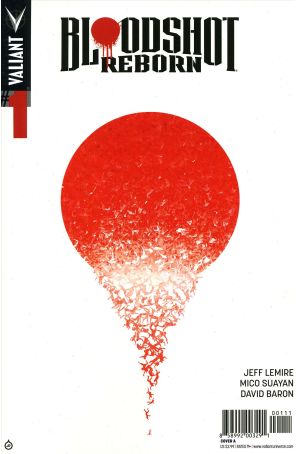 Bloodshot Reborn 1A published by Valiant with cover art by Juan Doe