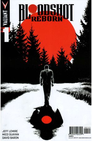 Bloodshot Reborn 1B published by Valiant with cover art by Mico Suayan