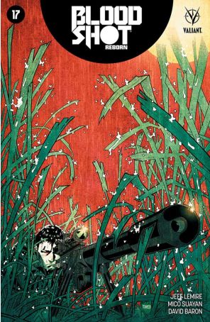 Bloodshot Reborn 17C published by Valiant with cover art by Timothy Green II