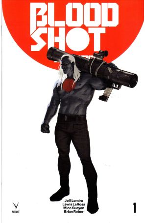 Bloodshot Salvation 1B published by Valiant with cover art by Monika Palosz