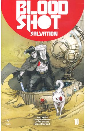 Bloodshot Salvation 10A published by Valiant with cover art by Kenneth Rocafort