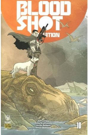 Bloodshot Salvation 10D published by Valiant with cover art by Ryan Bodenheim