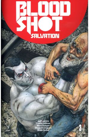 Bloodshot Salvation 3A published by Valiant with cover art by Kenneth Rocafort