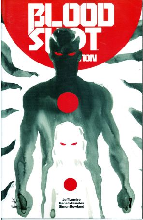 Bloodshot Salvation 7A published by Valiant with cover art by Jeff Lemire