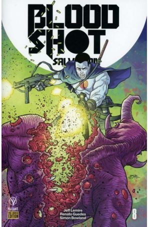 Bloodshot Salvation 8F published by Valiant with cover art by Ryan Bodenheim