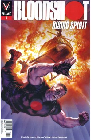 Bloodshot: Rising Spirit 4A published by Valiant with cover art by Felipe Massafera