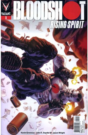 Bloodshot: Rising Spirit 5A published by Valiant with cover art by Felipe Massafera