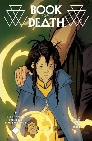 Book Of Death 1H published by Valiant with cover art by Paolo Rivera