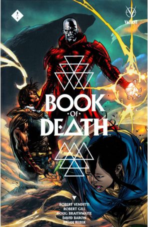Book Of Death 3C published by Valiant with cover art by Stephen Segovia
