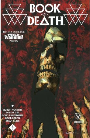 Book Of Death 4A published by Valiant with cover art by Cary Nord