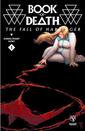 Book of Death: Fall of Harbinger 1B published by Valiant with cover art by Francis Portela