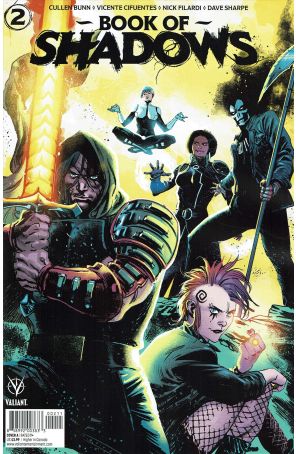 Book of Shadows (Valiant) 2A published by Valiant with cover art by Rafael Albuquerque