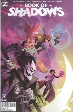 Book of Shadows (Valiant) 2B published by Valiant with cover art by Nik Virella