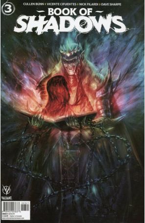 Book of Shadows (Valiant) 3B published by Valiant with cover art by David Romero