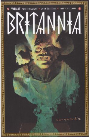 Britannia 1 (2nd) published by Valiant with cover art by Cary Nord