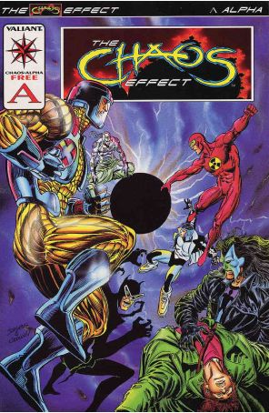 Chaos Effect: Alpha 1 published by Valiant with cover art by Dan Jurgens