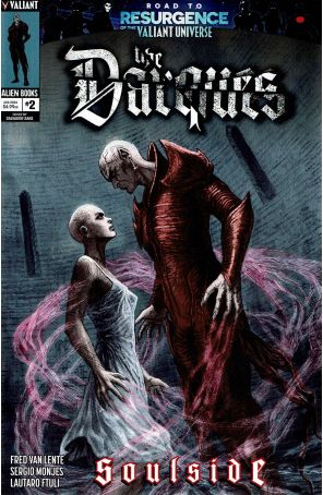 The Darques 2A published by Valiant with cover art by Salvador Sanz