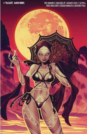 The Darques 2B published by Valiant with cover art by Rocio Zucchi