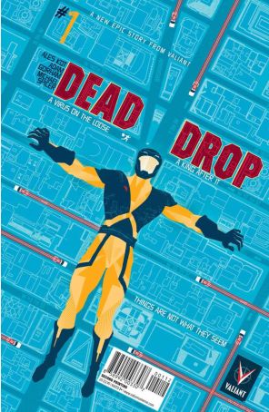 Dead Drop 1 (2nd) published by Valiant with cover art by Raul Allen