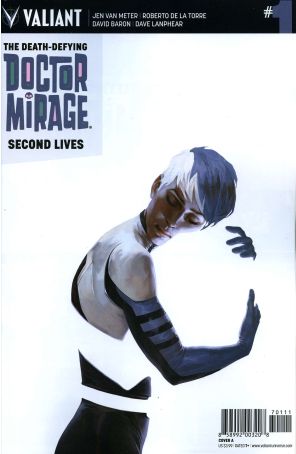 Death-Defying Doctor Mirage: Second Lives 1A published by Valiant with cover art by Jelena Kevic-Djurdjevic