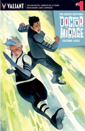 Death-Defying Doctor Mirage: Second Lives 1B published by Valiant with cover art by Kevin Wada