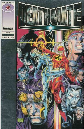 Deathmate 1 published by Valiant with cover art by Jim Lee