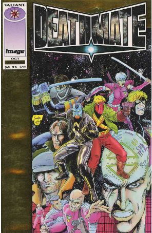 Deathmate 3 published by Valiant with cover art by Mike Leeke
