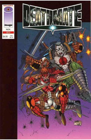 Deathmate 5 published by Valiant with cover art by Rob Liefeld
