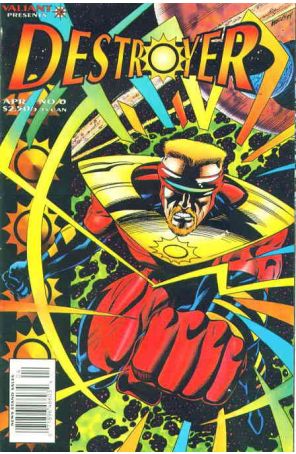 Destroyer (Valiant) 1 (Newsstand) published by Valiant with cover art by Mike Manley
