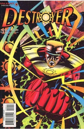 Destroyer (Valiant) 1 published by Valiant with cover art by Mike Manley