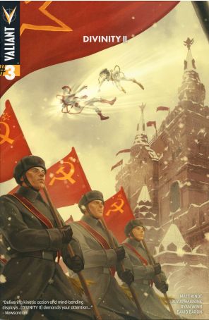 Divinity II 3A published by Valiant with cover art by Jelena Kevic-Djurdjevic