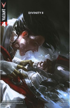 Divinity II 4A published by Valiant with cover art by Jelena Kevic-Djurdjevic