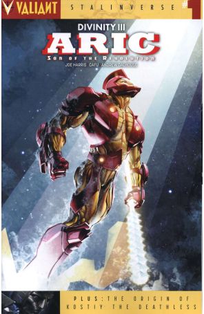 Divinity III: Aric, Son of the Revolution 1A published by Valiant with cover art by Clayton Crain