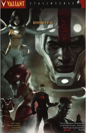 Divinity III: Stalinverse 1 (2nd) published by Valiant with cover art by Jelena Kevic Djurdjevic