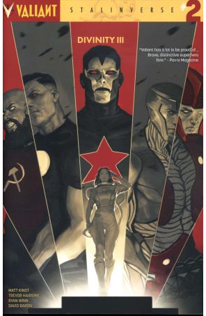 Divinity III: Stalinverse 2A published by Valiant with cover art by Jelena Kevic Djurdjevic