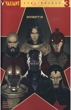 Divinity III: Stalinverse 3A published by Valiant with cover art by Jelena Kevic Djurdjevic