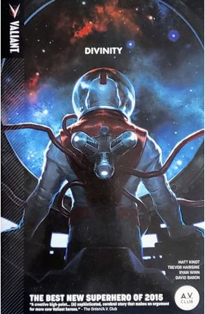 Divinity TPB 1 (3rd) published by Valiant with cover art by Butch Guice