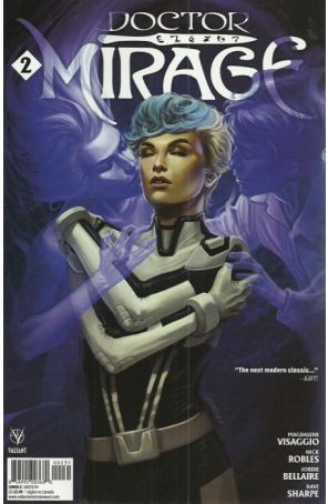 Doctor Mirage 2C published by Valiant with cover art by Claudia Sg Iannicello