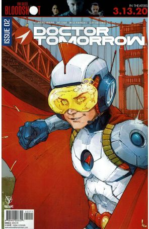 Doctor Tomorrow (Valiant) 2A published by Valiant with cover art by Kenneth Rocafort