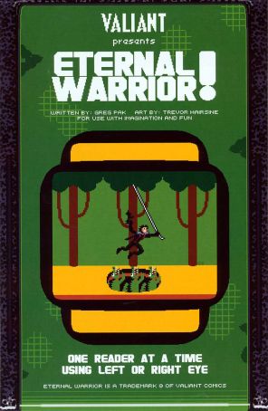Eternal Warrior (2nd Series) 2A published by Valiant with cover art by Donovan Santiago