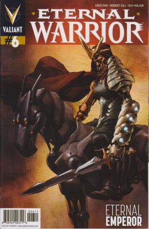 Eternal Warrior (2nd Series) 6 published by Valiant with cover art by Lewis Larosa