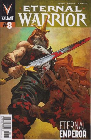 Eternal Warrior (2nd Series) 8 published by Valiant with cover art by Lewis Larosa
