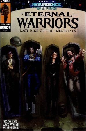 Eternal Warriors: Last Ride of the Immortals 2A published by Valiant with cover art by Nobi