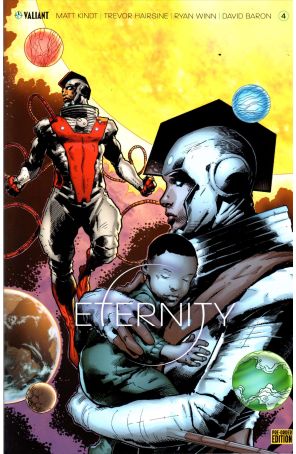 Eternity (Valiant) 4E published by Valiant with cover art by Jelena Kevic Djurdjevic