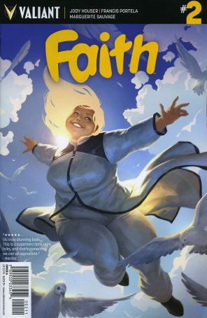 Faith (Valiant) 2A published by Valiant with cover art by Jelena Kevic-Djurdjevic