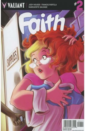 Faith (Valiant) 2D published by Valiant with cover art by Colleen Coover