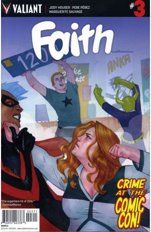 Faith (Valiant, 2nd Series) 3A published by Valiant with cover art by Kevin Wada