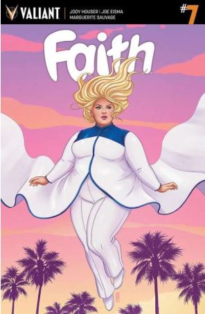 Faith (Valiant, 2nd Series) 7D published by Valiant with cover art by Jen Bartel