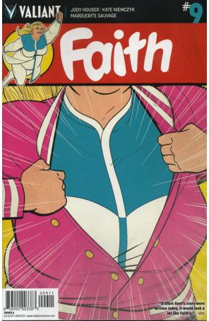 Faith (Valiant, 2nd Series) 9A published by Valiant with cover art by Colleen Coover