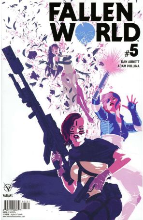 Fallen World 5C published by Valiant with cover art by Raul Allen